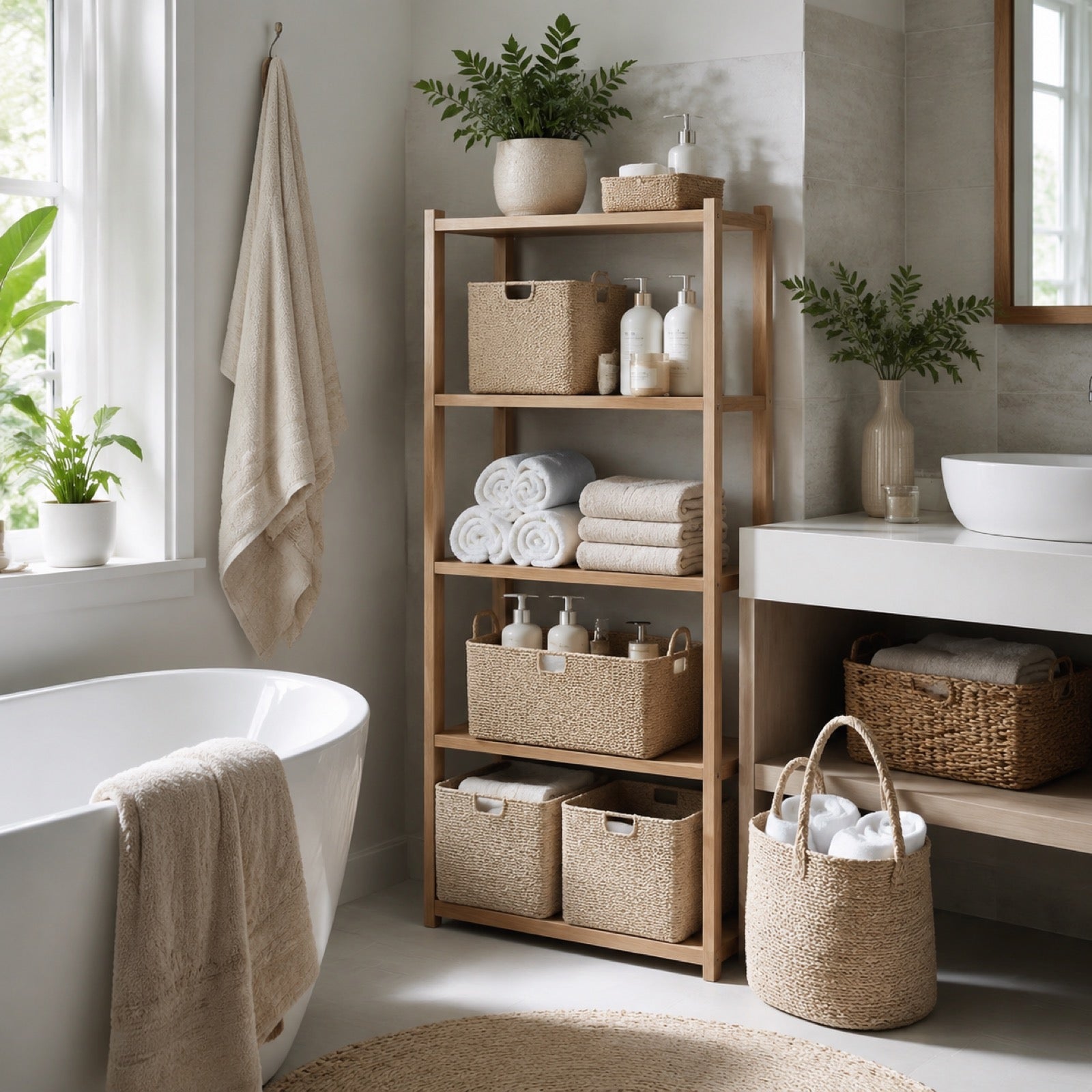 Bathroom storage