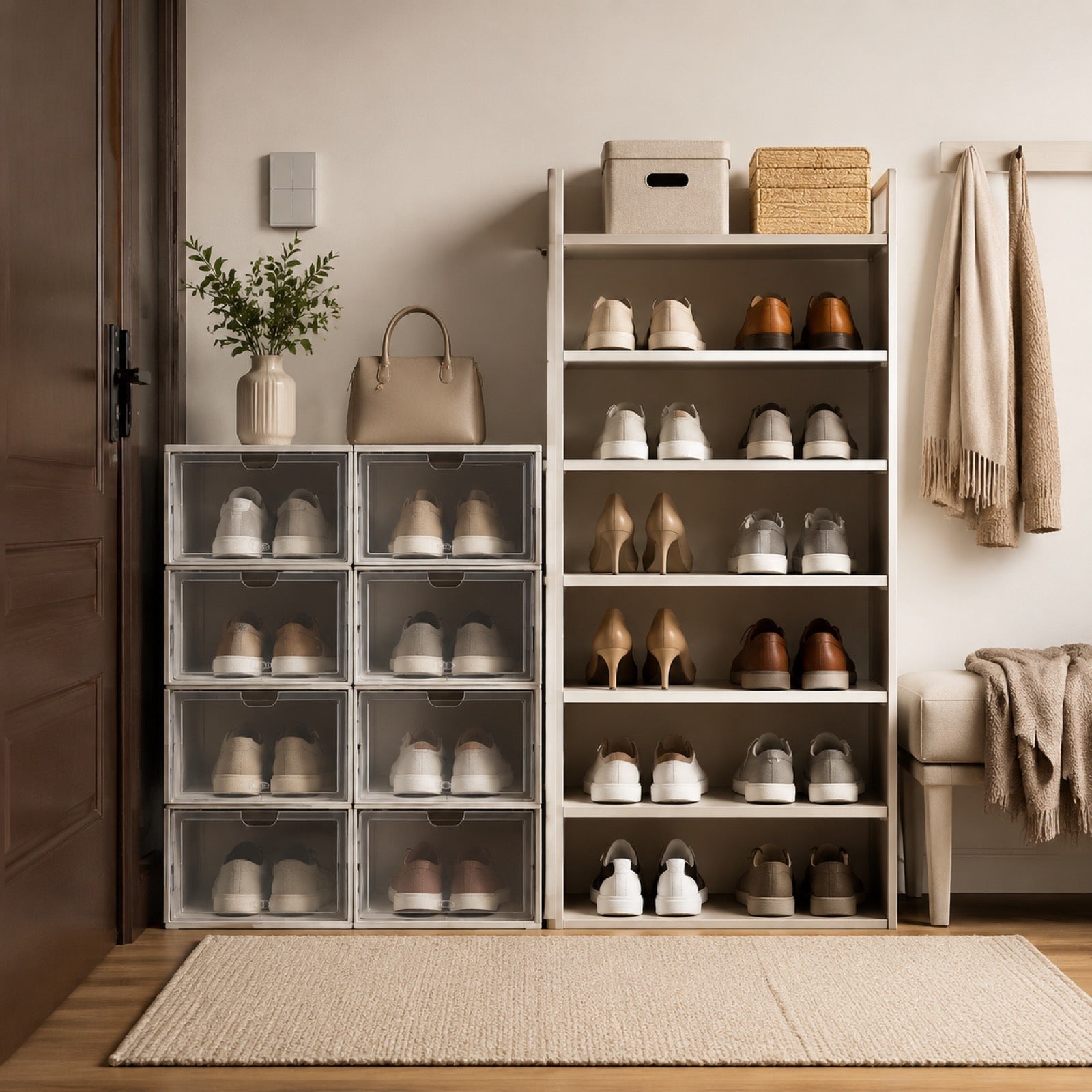 Shoe storage