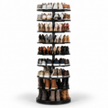Rotating Shoe Rack Tower