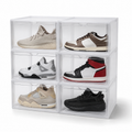 Stackable Clear Shoe Boxes