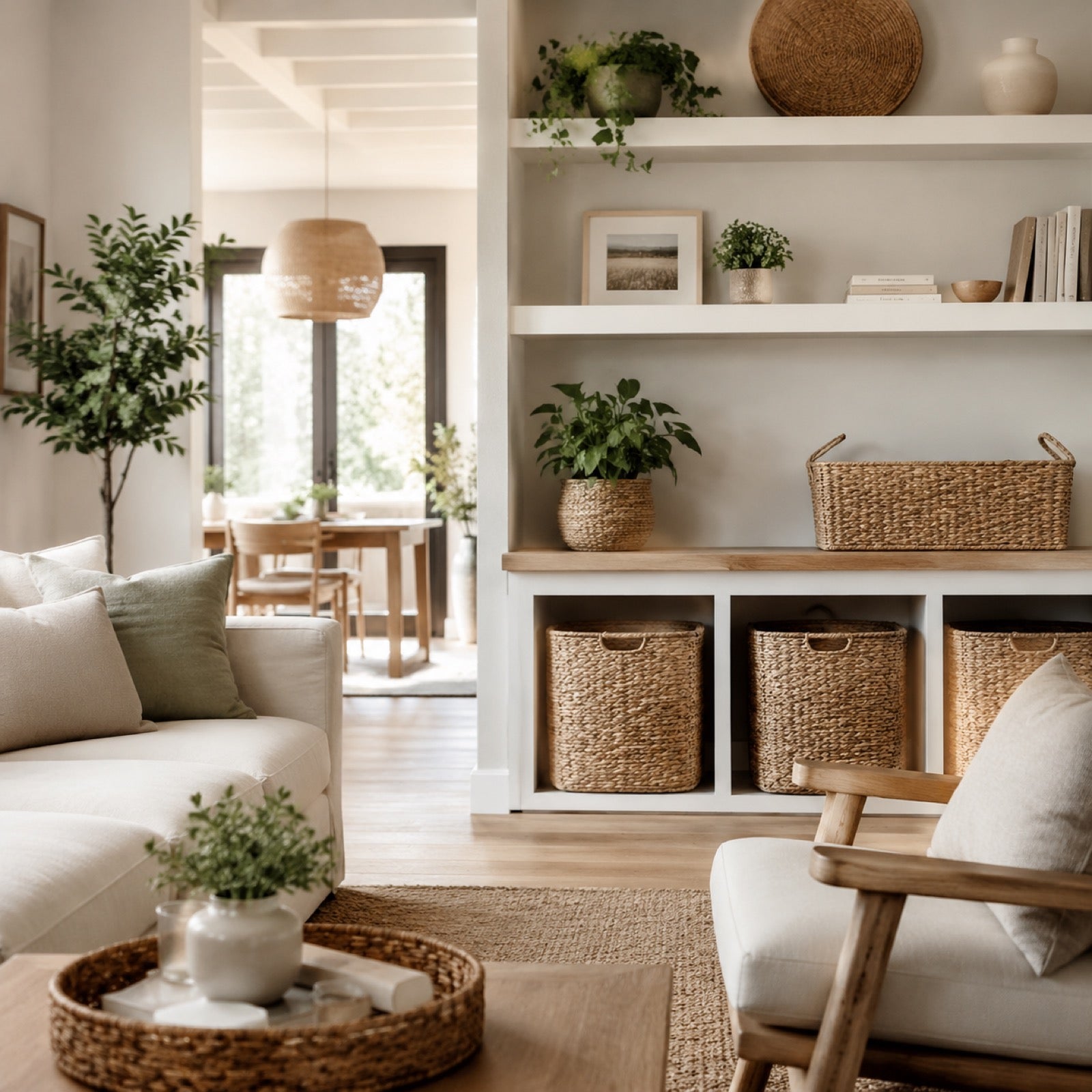Organised modern home with storage